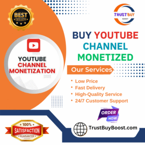 BUY YOUTUBE CHANNEL MONETIZED